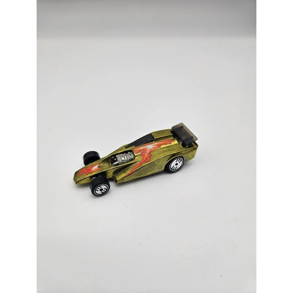 Hot Wheels 1984 Jet Sweep X5 Jetcar Spectraflame Yellow, 1/64, Malaysia